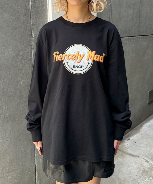 【ZOZO限定】ロックスマイリーロンT(Tシャツ/カットソー)|CIAOPANIC(チャオパニック) 【ZOZO限定】ロックスマイリーロンT(Tシャツ/カットソー)|CIAOPANIC(チャオパニック)