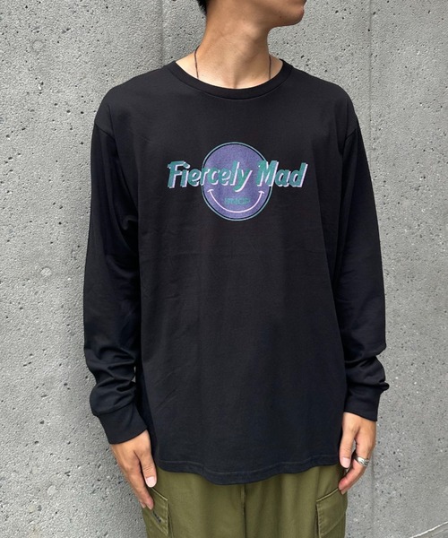 【ZOZO限定】ロックスマイリーロンT(Tシャツ/カットソー)|CIAOPANIC(チャオパニック) 【ZOZO限定】ロックスマイリーロンT(Tシャツ/カットソー)|CIAOPANIC(チャオパニック)