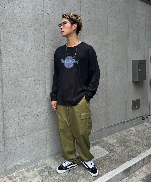 【ZOZO限定】ロックスマイリーロンT(Tシャツ/カットソー)|CIAOPANIC(チャオパニック) 【ZOZO限定】ロックスマイリーロンT(Tシャツ/カットソー)|CIAOPANIC(チャオパニック)