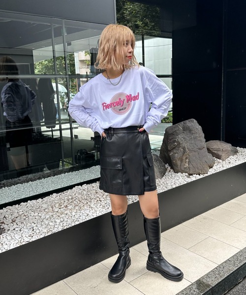 【ZOZO限定】ロックスマイリーロンT(Tシャツ/カットソー)|CIAOPANIC(チャオパニック) 【ZOZO限定】ロックスマイリーロンT(Tシャツ/カットソー)|CIAOPANIC(チャオパニック)