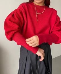 CAPRICIEUX LE'MAGE | ポップコーンパフニット(ニット/セーター)