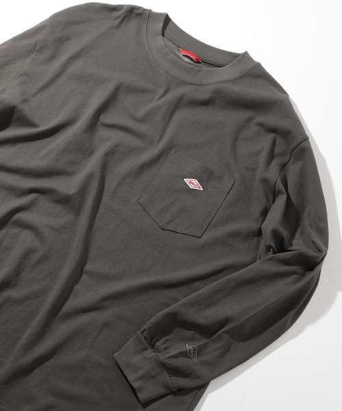 BALL(ボール)の「【BALL】32380 ヘビーウエイト天竺 ワッペン+ポケット付き BIGサイズ長袖Tシャツ(Tシャツ/カットソー・メンズ・ブルー/ブラウン/ブラック/オフホワイト/グレー/オートミール・L/S/LL/M)」の14枚目の写真