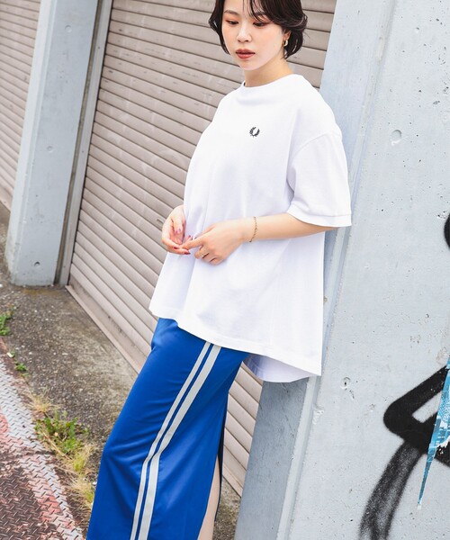 新品　【別注】FRED PERRY / Reluxed Pique Tシャツ 別注】FRED PERRY / Reluxed Pique T-shirt（Tシャツ/カットソー