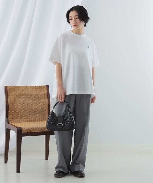 新品タグ付き‼️FRED PERRY×RayBEAMS Tシャツブラック Fサイズ Ray BEAMS（レイ ビームス）【別注】FRED PERRY / Reluxed Pique