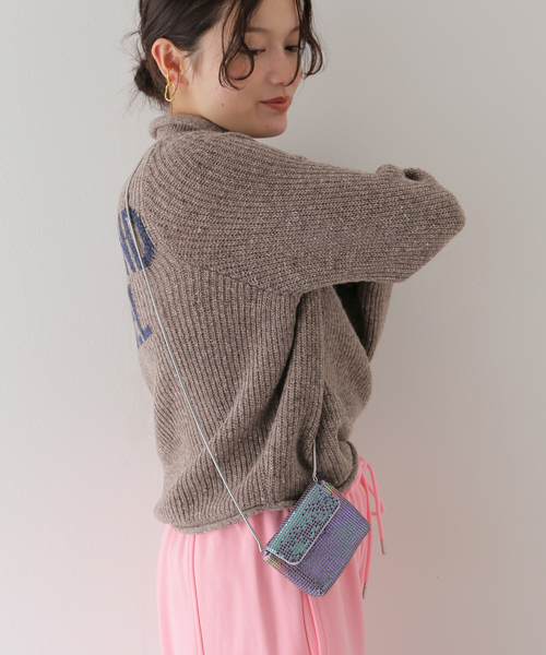 Casselini(キャセリーニ)の「【Casselini/キャセリーニ】ミニメタルメッシュショルダー(ショルダーバッグ・レディース・パープル/ホワイト/ブラック・FREE)」の4枚目の写真