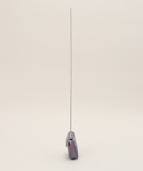 Casselini(キャセリーニ)の「【Casselini/キャセリーニ】ミニメタルメッシュショルダー(ショルダーバッグ・レディース・パープル/ホワイト/ブラック・FREE)」の7枚目の写真