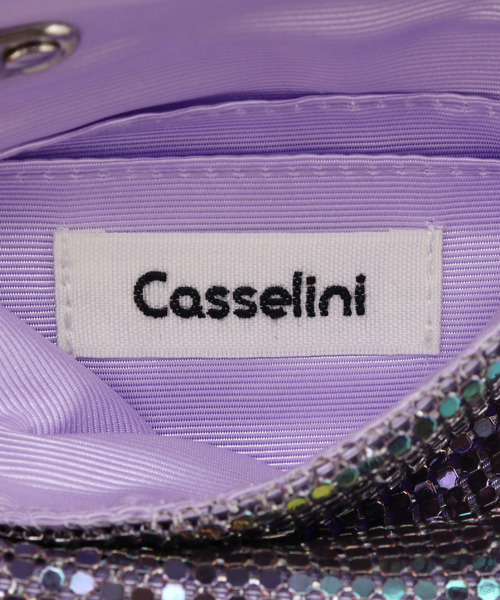 Casselini(キャセリーニ)の「【Casselini/キャセリーニ】ミニメタルメッシュショルダー(ショルダーバッグ・レディース・パープル/ホワイト/ブラック・FREE)」の19枚目の写真