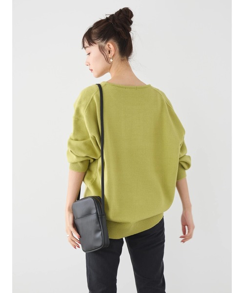 AMERICAN HOLIC（アメリカンホリック）の「バイパチスキッパーニットプルオーバー（ニット/セーター・レディース・ブラック/ブルー/ホワイト系その他4/ブラック系その他4/その他6・M/L）」の15枚目の写真