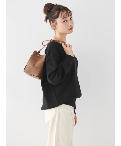 AMERICAN HOLIC（アメリカンホリック）の「バイパチスキッパーニットプルオーバー（ニット/セーター・レディース・ブラック/ブルー/ホワイト系その他4/ブラック系その他4/その他6・M/L）」の19枚目の写真