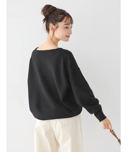 AMERICAN HOLIC（アメリカンホリック）の「バイパチスキッパーニットプルオーバー（ニット/セーター・レディース・ブラック/ブルー/ホワイト系その他4/ブラック系その他4/その他6・M/L）」の20枚目の写真