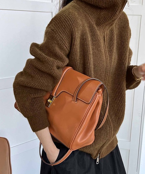 OSYAREVO(オシャレボ)の「フロントジップ リブニット トップス(ニット/セーター・レディース・ダークオリーブ/ブラウン/オフホワイト・FREE)」の16枚目の写真