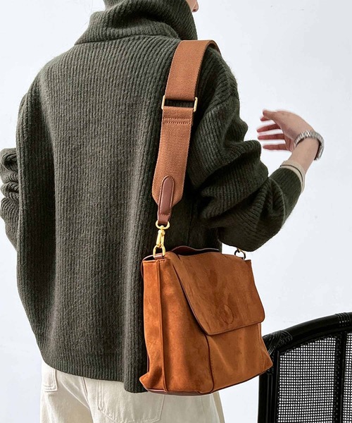 OSYAREVO(オシャレボ)の「フロントジップ リブニット トップス(ニット/セーター・レディース・ダークオリーブ/ブラウン/オフホワイト・FREE)」の20枚目の写真
