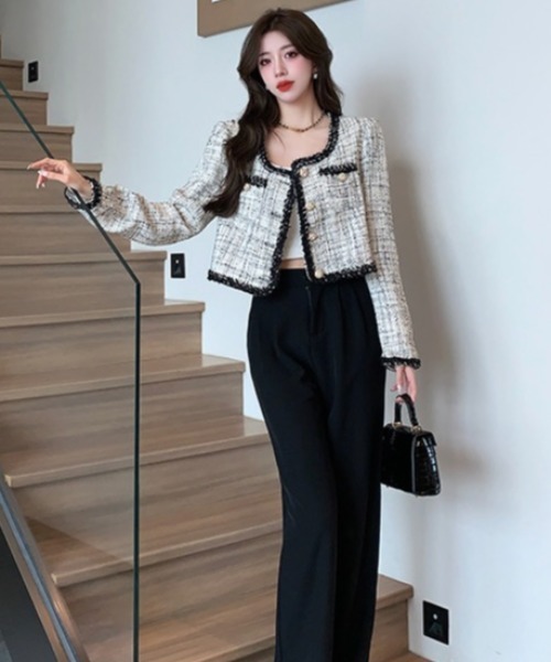 セール】ミックス糸ツイードジャケット（その他アウター）｜Sibra