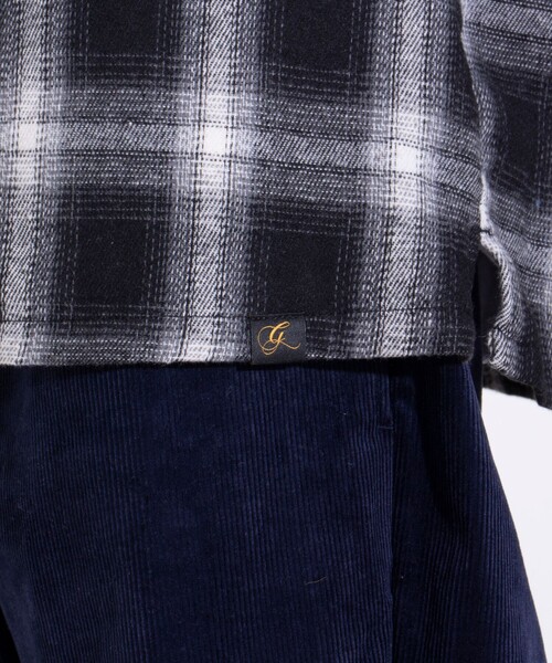 GLOSTER（グロスター）の「【GLOSTER/グロスター】オンブレーチェック オープンカラーシャツ（シャツ/ブラウス・メンズ・ブルー系その他/ベージュ系その他/ブラック系その他・S/M/L）」の20枚目の写真