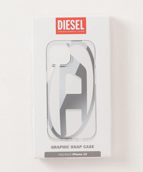 DIESEL(ディーゼル)の「アイフォン ケース iPhone 15 Diesel Clear Case D(スマホケース/カバー・メンズ・その他・UNI)」の2枚目の写真
