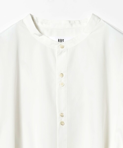 【美品】RBS RayBeams レイビームス　ホワイトシャツブラウス Ray BEAMS（レイビームス）の「RBS / プリーツ ラップ シャツ