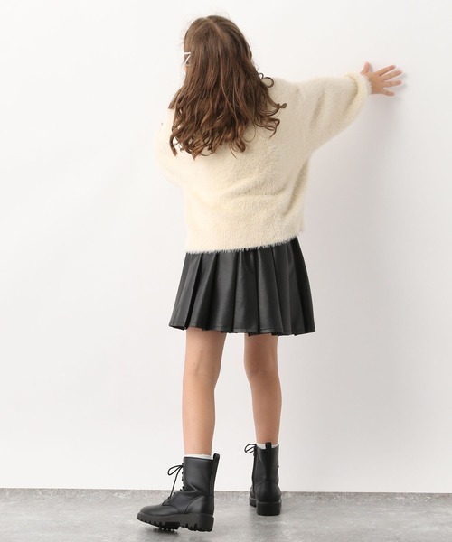 GLOBAL WORK（グローバルワーク）の「シャギーニットプルオーバー/982018（ニット/セーター・キッズ・ブルー/アイボリー・140cm/160cm/120cm/130cm/150cm/100cm/110cm）」の5枚目の写真