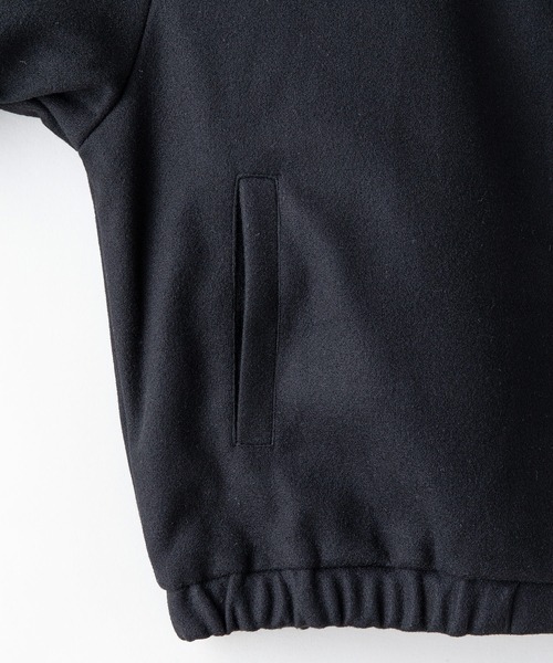 【スペースグラム】 テックウール ドルマンスリーブ オーバーサイズブルゾン ウールライク（ブルゾン）｜UNIIT（ユニット）