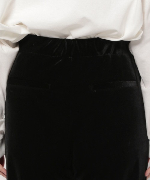 LOWRYS FARM（ローリーズファーム）の「スソフリルベロアパンツ 971219（その他パンツ・レディース・ブラック/ホワイト/ブルー・FREE）」の21枚目の写真