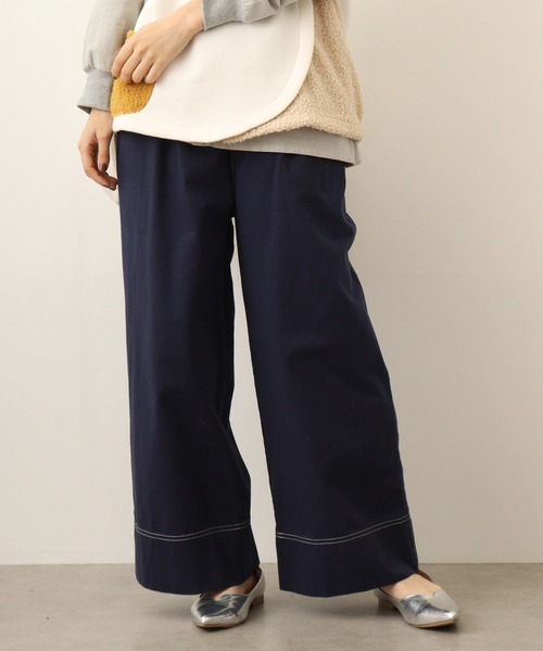 EMAGO 配色ｽﾃｯﾁﾜｲﾄﾞﾊﾟﾝﾂ（その他パンツ）｜Emago（イマゴ）の