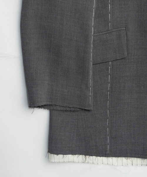 PRANK PROJECT(プランクプロジェクト)の「スーチングカットオフチュニック / Suiting Cut-off Tunic(チュニック・レディース・ネイビー/グレー/ベージュ・FREE)」の21枚目の写真