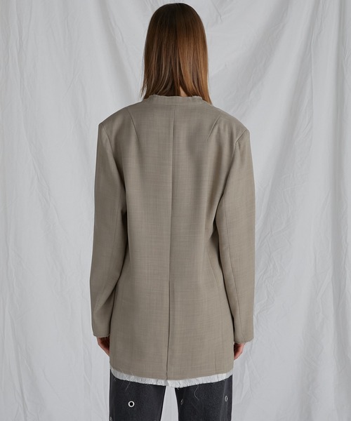 PRANK PROJECT スーチングカットオフチュニック グレー PRANK PROJECT(プランク プロジェクト)｜スーチングカットオフ