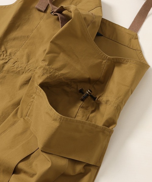 KRIFF MAYER Lady's Collection（クリフメイヤーレディースコレクション）の「カーゴジャンスカ（ジャンパースカート・レディース・カーキ/マスタード/ベージュ/チャコール/カラフル・LARGE/MEDIUM）」の11枚目の写真