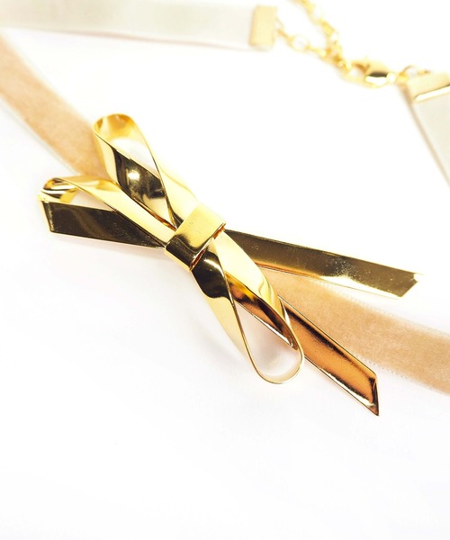 Casselini(キャセリーニ)の「Casselini(キャセリーニ)ベロアチョーカー(チョーカー・レディース・B/C/A/D・FREE)」の6枚目の写真