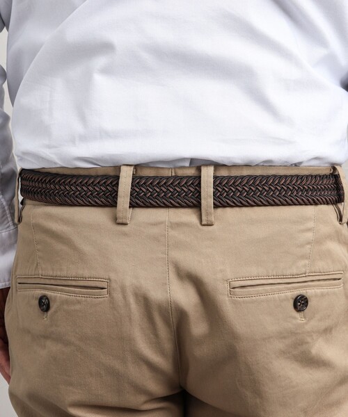 SADDLERS（サドラーズ）の「【Saddler's/サドラーズ】別注イントレチャートMIX30 イタリア製 メッシュベルト（ベルト・メンズ・ブルー系その他7/ベージュ系その他3/ブラック系その他3・FREE）」の22枚目の写真