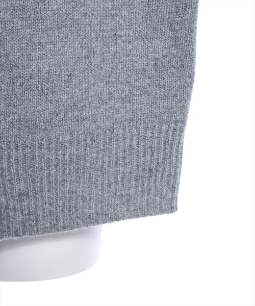 clear(クリア)の「長袖スリット刺繍オーバーサイズニットトップス≪2024SS新作≫(ニット/セーター・レディース・杢グレー/グレイッシュベージュ/アイボリー・F)」の14枚目の写真