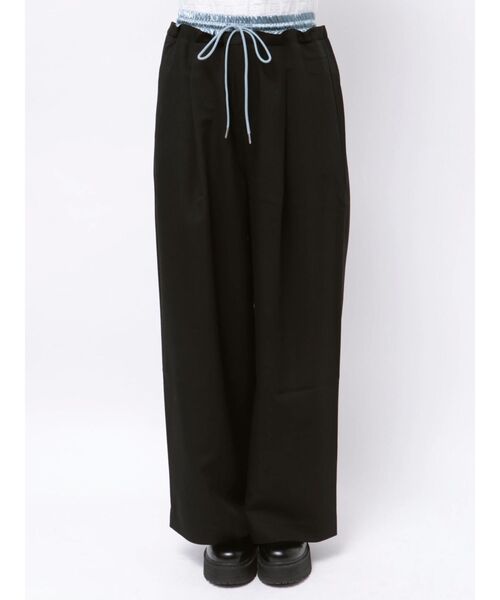 jouetie(ジュエティ)の「バイカラーダブルウエストタックパンツ(その他パンツ・レディース・ピンク/グレー/ブラック・MEDIUM)」の13枚目の写真