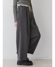 jouetie（ジュエティ）の「バイカラーダブルウエストタックパンツ（その他パンツ・レディース）」