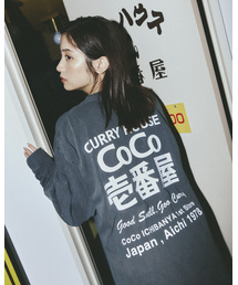 【カレーハウスCoCo壱番屋 × relume】別注 プリント L/S Tシャツ "Aichi"