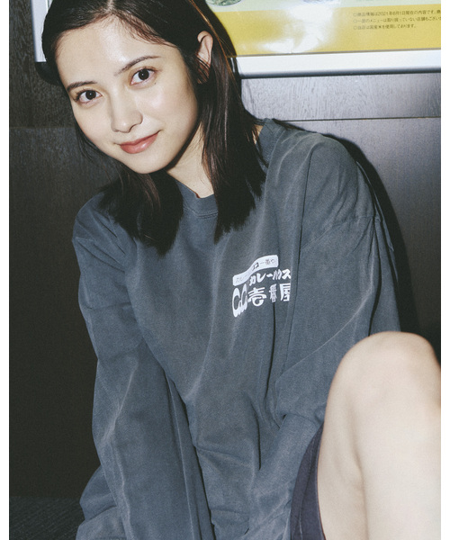 JOURNAL STANDARD relume（ジャーナルスタンダード　レリューム）の「【カレーハウスCoCo壱番屋 × relume】別注 プリント L/S Tシャツ "Aichi"（Tシャツ/カットソー・メンズ・ブラック/ボルドー・LARGE/X-LARGE/MEDIUM）」の3枚目の写真