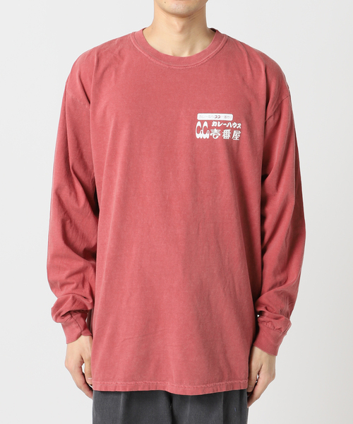 JOURNAL STANDARD relume（ジャーナルスタンダード　レリューム）の「【カレーハウスCoCo壱番屋 × relume】別注 プリント L/S Tシャツ "Aichi"（Tシャツ/カットソー・メンズ・ブラック/ボルドー・LARGE/X-LARGE/MEDIUM）」の7枚目の写真