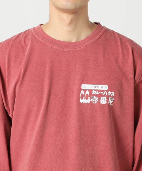 JOURNAL STANDARD relume（ジャーナルスタンダード　レリューム）の「【カレーハウスCoCo壱番屋 × relume】別注 プリント L/S Tシャツ "Aichi"（Tシャツ/カットソー・メンズ・ブラック/ボルドー・LARGE/X-LARGE/MEDIUM）」の12枚目の写真