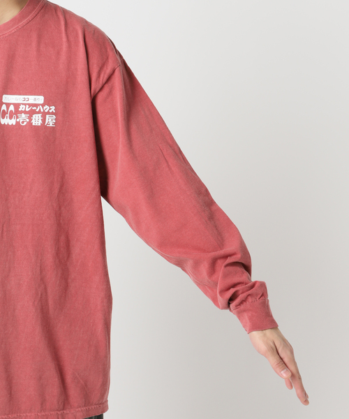 JOURNAL STANDARD relume（ジャーナルスタンダード　レリューム）の「【カレーハウスCoCo壱番屋 × relume】別注 プリント L/S Tシャツ "Aichi"（Tシャツ/カットソー・メンズ・ブラック/ボルドー・LARGE/X-LARGE/MEDIUM）」の13枚目の写真