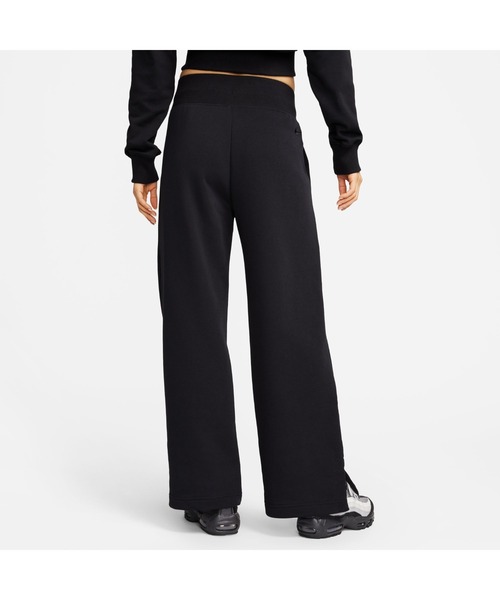 NIKE（ナイキ）の「NIKE / ナイキ WS NSW フリース HR ワイド パンツ（スウェットパンツ・レディース・ブラック/ホワイト・S/L/XL/M）」の4枚目の写真