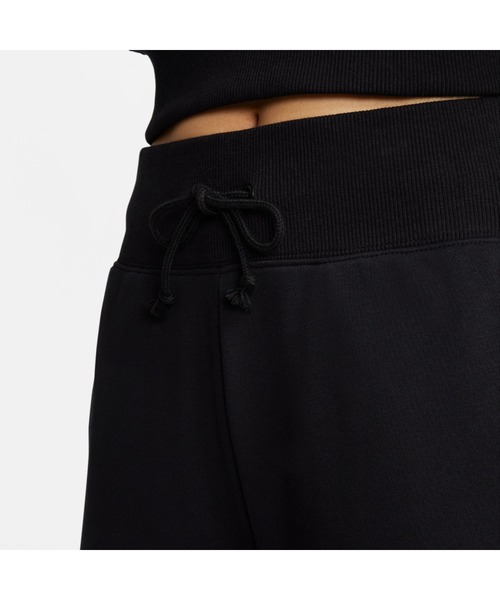 NIKE（ナイキ）の「NIKE / ナイキ WS NSW フリース HR ワイド パンツ（スウェットパンツ・レディース・ブラック/ホワイト・S/L/XL/M）」の7枚目の写真