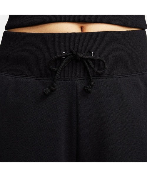 NIKE（ナイキ）の「NIKE / ナイキ WS NSW フリース HR ワイド パンツ（スウェットパンツ・レディース・ブラック/ホワイト・S/L/XL/M）」の8枚目の写真