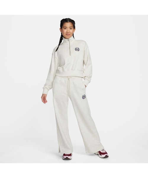 NIKE（ナイキ）の「NIKE / ナイキ WS NSW フリース HR ワイド パンツ（スウェットパンツ・レディース・ブラック/ホワイト・S/L/XL/M）」の18枚目の写真