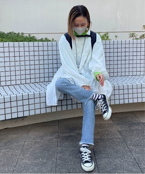 feepur by saya（フェピュールバイサヤ）の「マルチウェイティアードチュニック（シャツ/ブラウス・レディース・オフホワイト/ベージュ/ブラック・MEDIUM）」の11枚目の写真