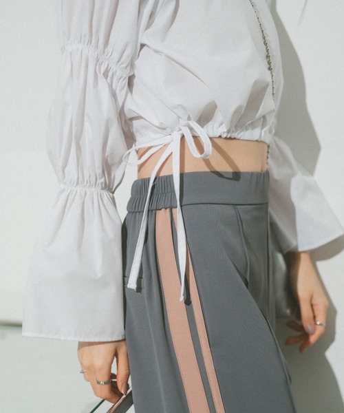 VANNIE U（ヴァニーユー）の「マムルークスリーブクロップドブラウス（シャツ/ブラウス・レディース・ホワイト・FREE）」の14枚目の写真