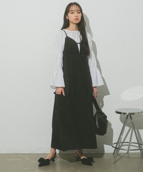 VANNIE U（ヴァニーユー）の「マムルークスリーブクロップドブラウス（シャツ/ブラウス・レディース・ホワイト・FREE）」の8枚目の写真