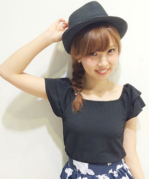 one after another NICE CLAUP | 【ナイスクラップ】袖フリルプルオーバー(Tシャツ/カットソー)