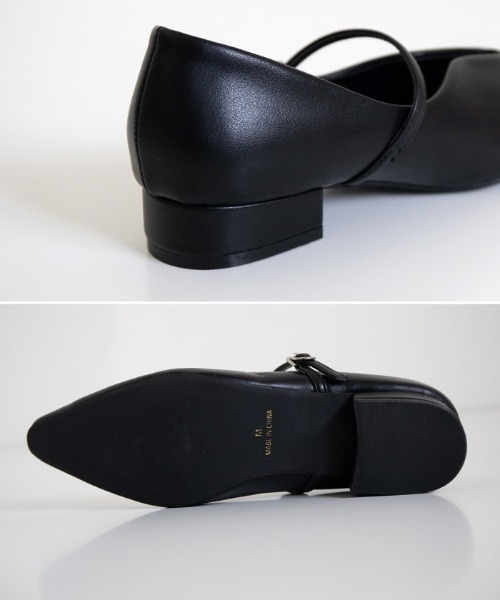 セール】ポインテッドフラットシューズ（バレエシューズ）｜select