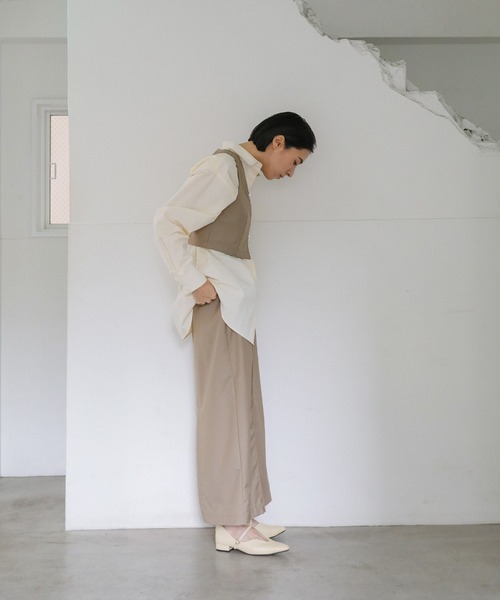 select MOCA(セレクトモカ)の「ポインテッドフラットシューズ(バレエシューズ・レディース・ブラック/アイボリー・LARGE/MEDIUM/SMALL)」の3枚目の写真