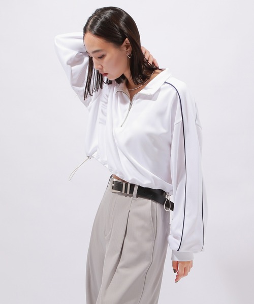 PAGEBOY（ページボーイ）の「ハーフZIPショートトラック