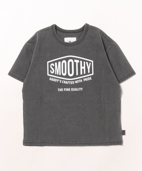 Smoothy（スムージー）の「SMOOTHY USA cotton SMOOTHY Tee / スムージー USAコットン スムージーTシャツ（Tシャツ/カットソー・キッズ・エメラルド/ブラック/パープル・X-LARGE/MEDIUM/SMALL/LARGE）」の11枚目の写真