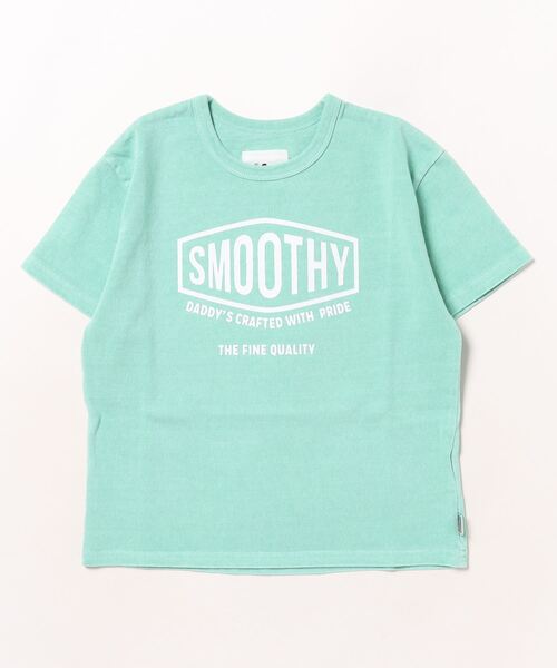 Smoothy（スムージー）の「SMOOTHY USA cotton SMOOTHY Tee / スムージー USAコットン スムージーTシャツ（Tシャツ/カットソー・キッズ・エメラルド/ブラック/パープル・X-LARGE/MEDIUM/SMALL/LARGE）」の12枚目の写真